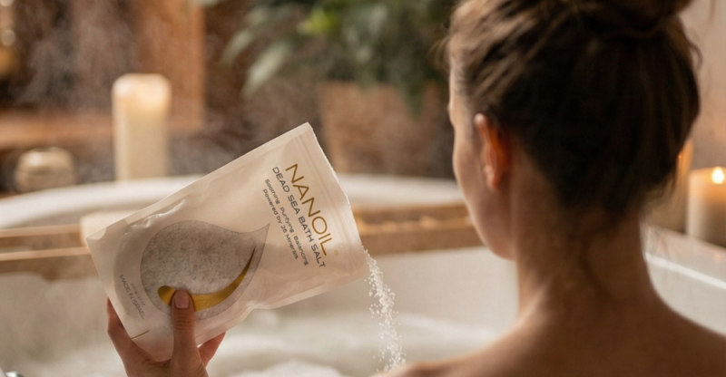 nanoil kylpysuola jaloille