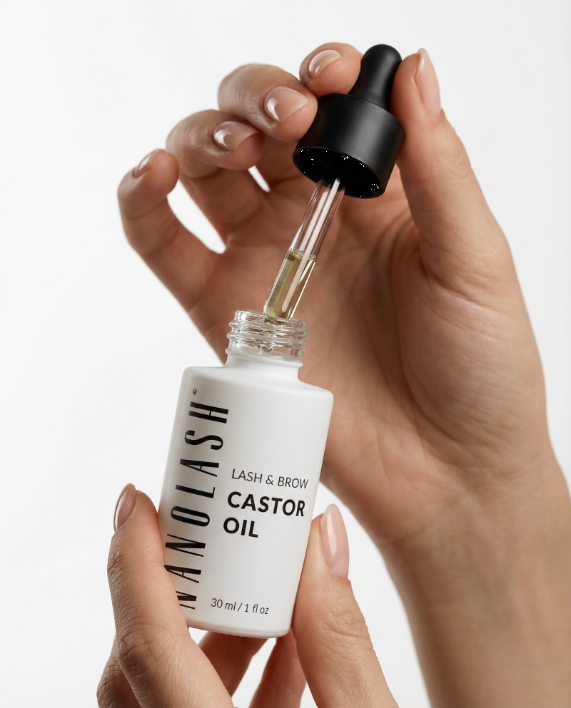 risiiniöljy kulmakarvat nanolash